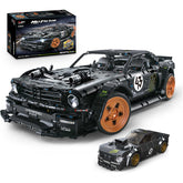 1: 8 HOONIKEN Model Car Set, Giveaway Mini Mustang, A Must Have for Muscle Car Fans (3145Pcs) - BAV BRICK